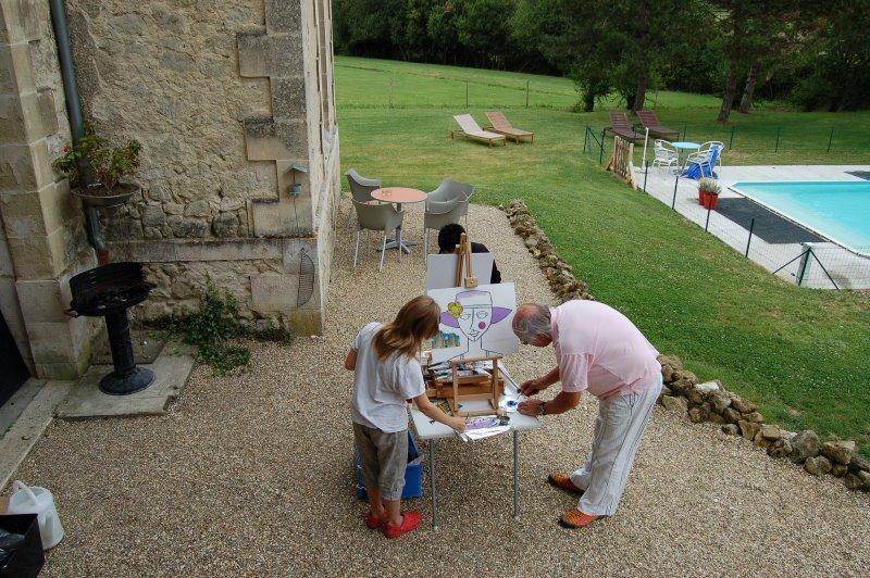 Bed and Breakfast La Vieille Ecole à Bourgougnague Extérieur photo