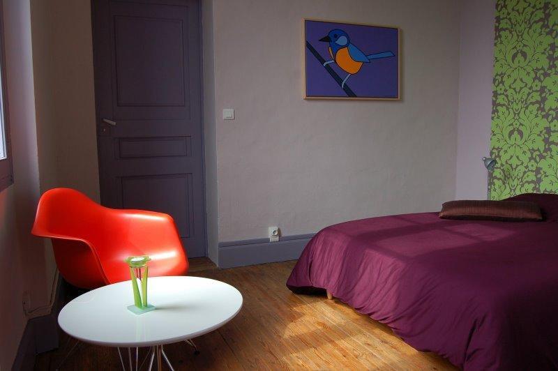 Bed and Breakfast La Vieille Ecole à Bourgougnague Chambre photo